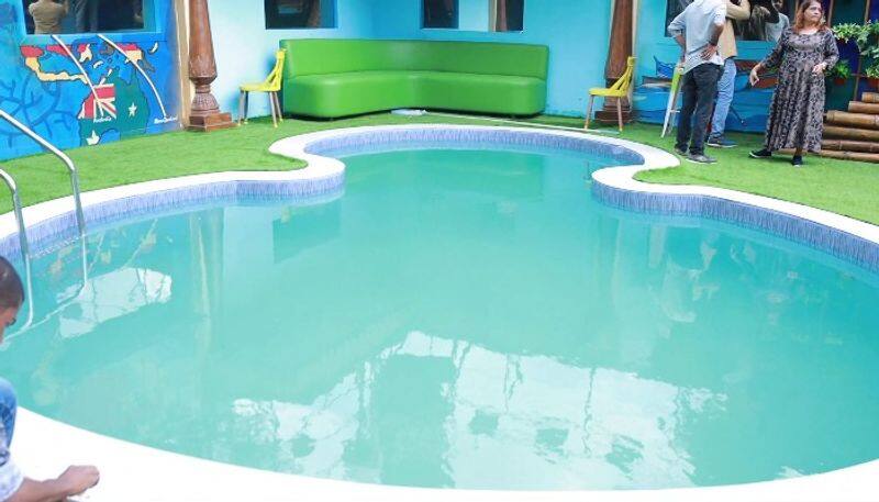 eight number swimming pool for bigg boss season two