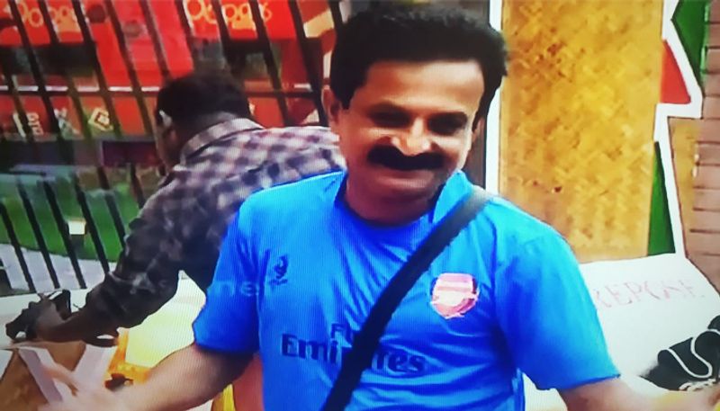 rajith kumar in bigg boss house