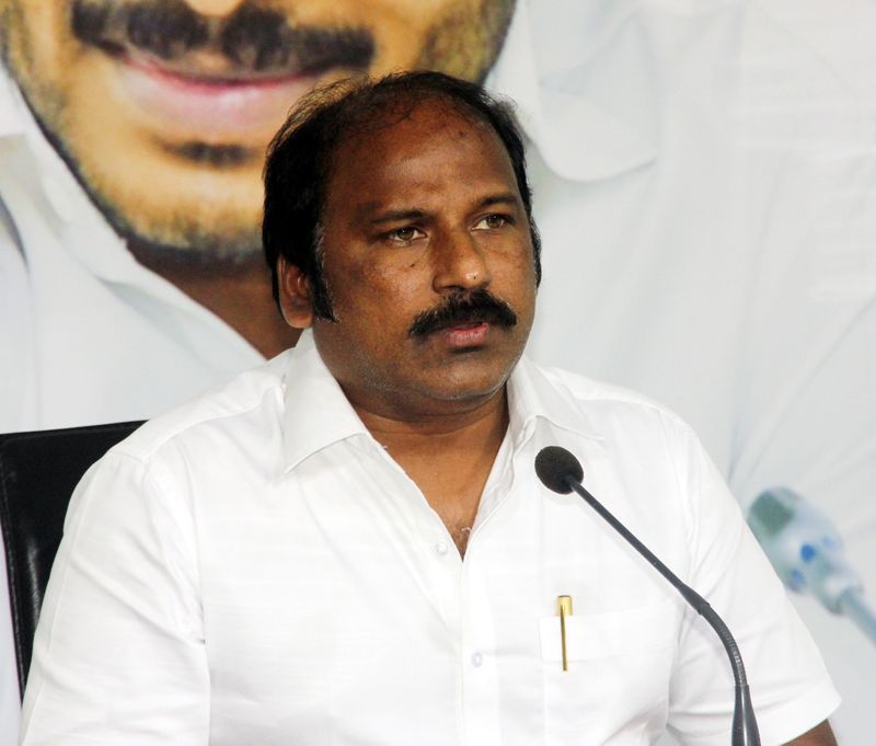 YSRCP MLA Sridharbabu fires on TDP Chief  Chandrababu