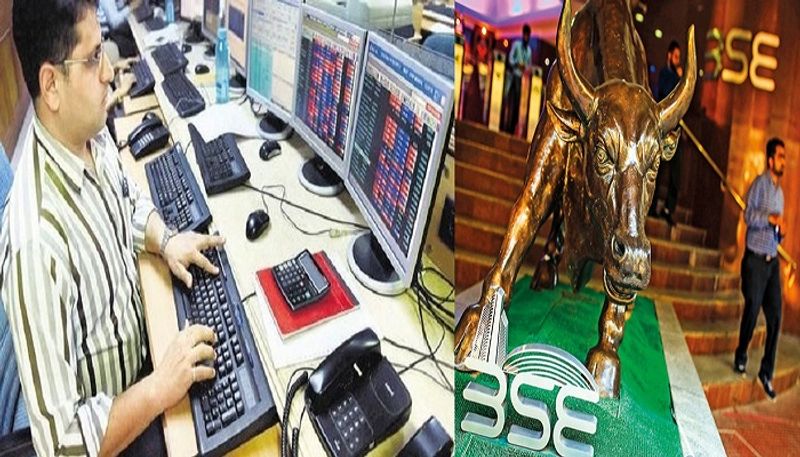 sensex falls down and decreases ruppe  value in stock markets