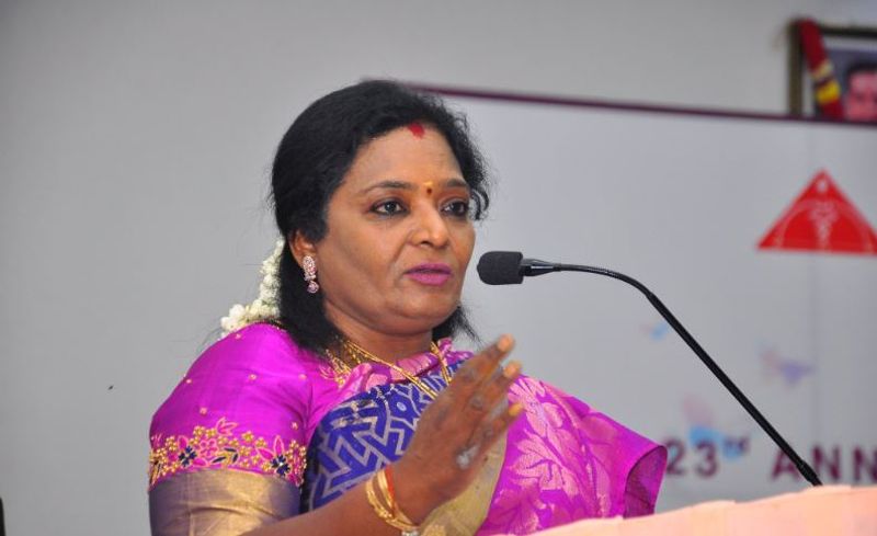 Telangana governor tamilisai plans to meeting with officers on corona