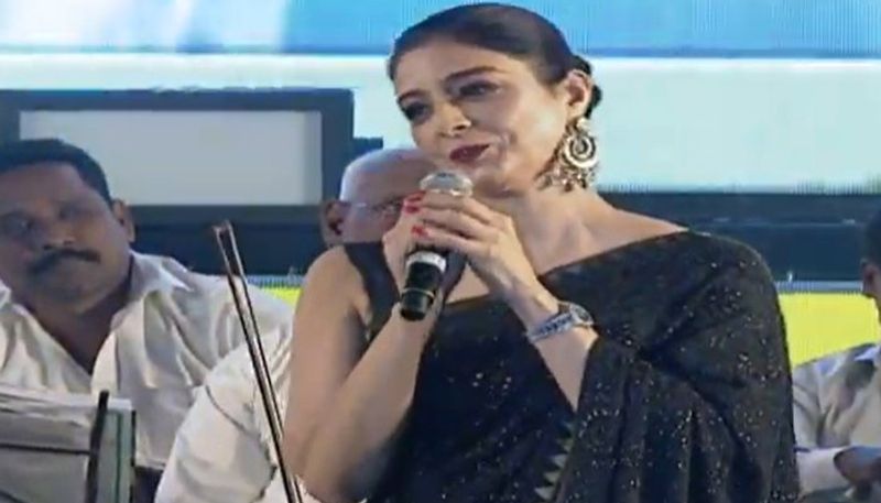 Tabu speech at Ala Vaikunthapurramuloo Musical Concert