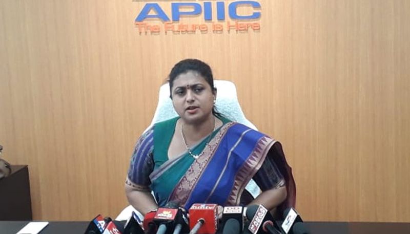 YCP MLA Roja faces protest from Amaravati farmers and women