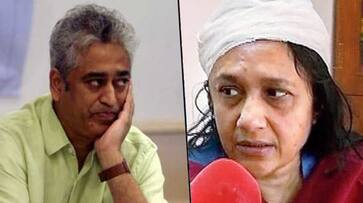 Upholder of values and virtues Rajdeep Sardesai cleverly hides relation while interviewing injured JNU professor Sucharitra Sen