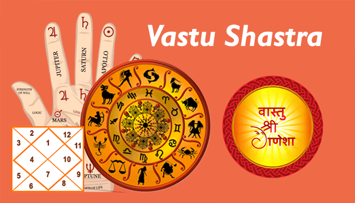 what are the body parts and directions in vastu