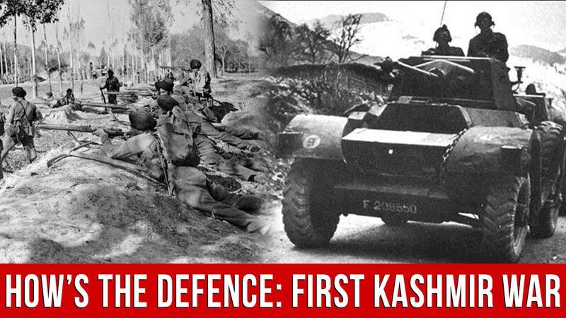 First Kashmir War Between India And Pakistan In 1947