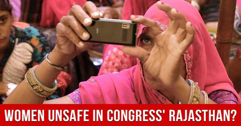 Women Unsafe in Congress Rajasthan