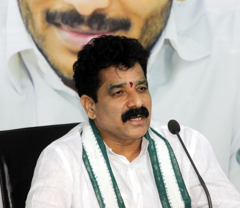 YSRCP MLA Karanam Dharmasri fires on TDP chief chandrababu