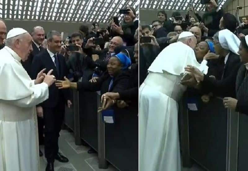 Pop francis kiss a girl