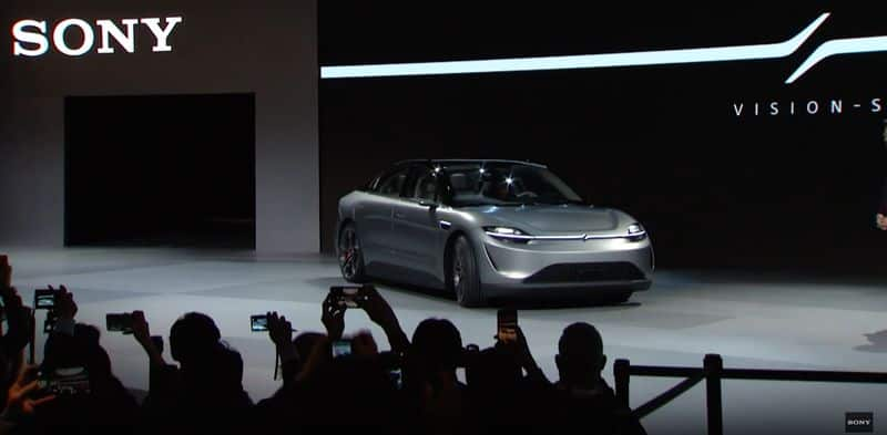 Sony reveals Vision-S electric car concept at CES 2020