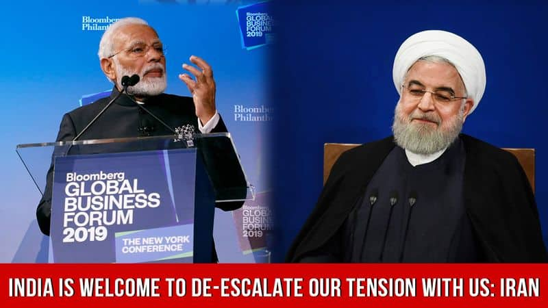 Any help from India will be good in de-escalating tension with US: Iran