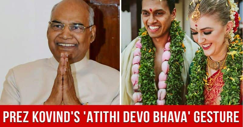 President Kovind Helps US Couple Have Dream Kerala Wedding