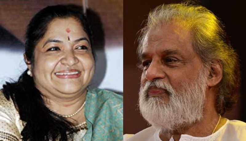 ks chithra sent happy birthday wish to kj yesudas