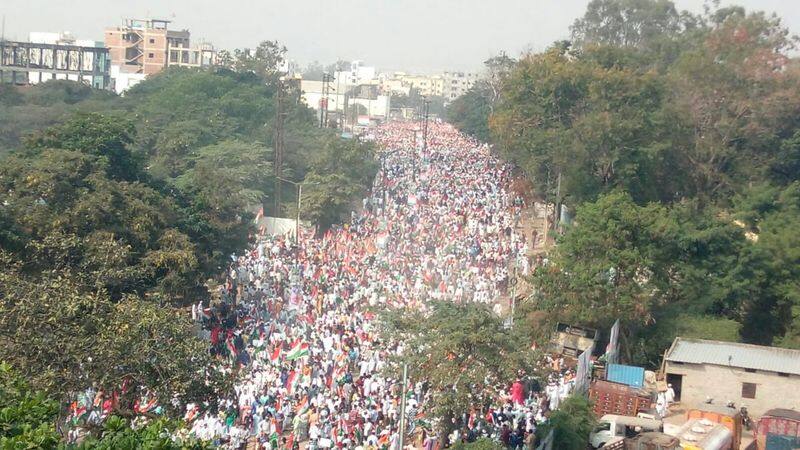 muslims tiranga rally gainst caa in hyderabad old city