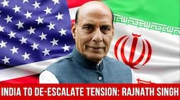 India in favour of de-escalating tension between US and Iran says Rajnath Singh