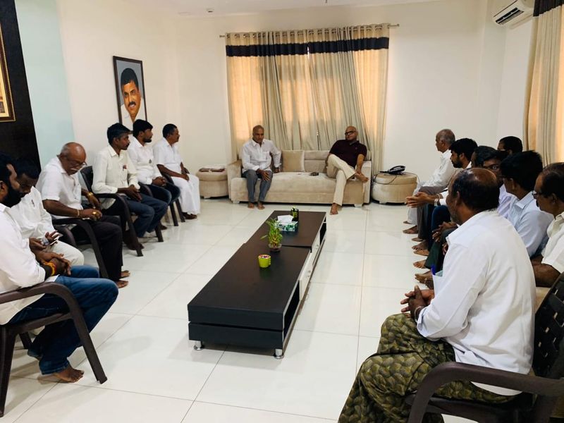 botsa satyanarayana meeting with amaravati farmers