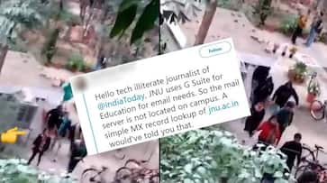 India Today gets served again by netizens; journalist fails to understand JNU server system