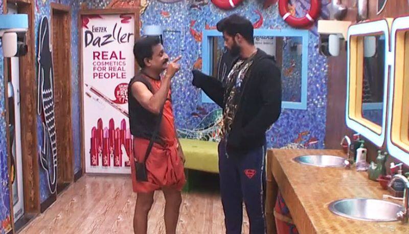 sujo mathew had an argument with rajith kumar in bigg boss 2