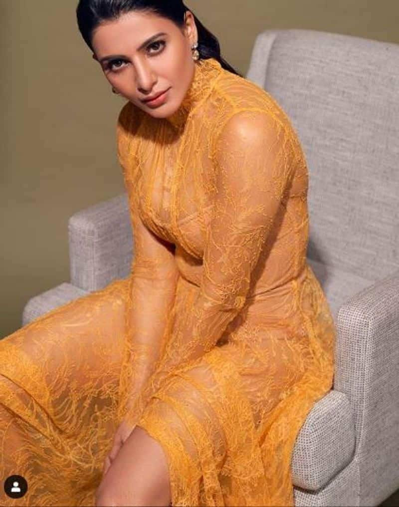 samantha hot dress wear in award function photo goes viral