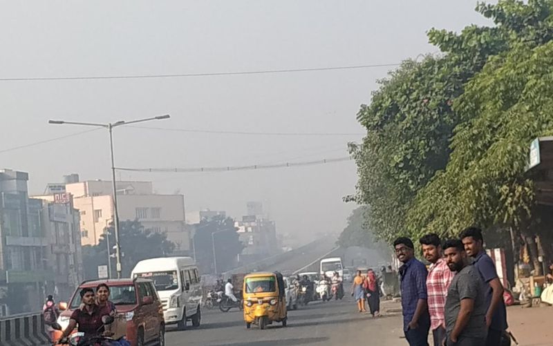 Air pollution in chennai due to Bogi pongal