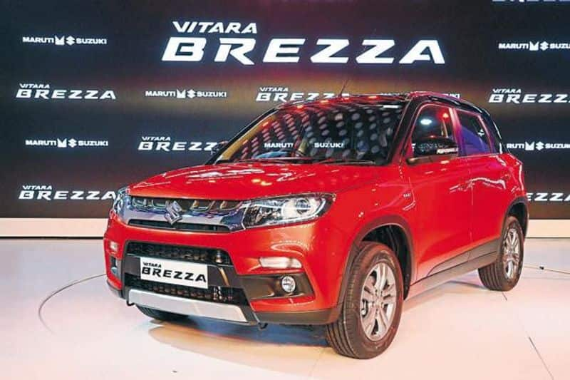 Maruti brezza suv petrol car booking opens