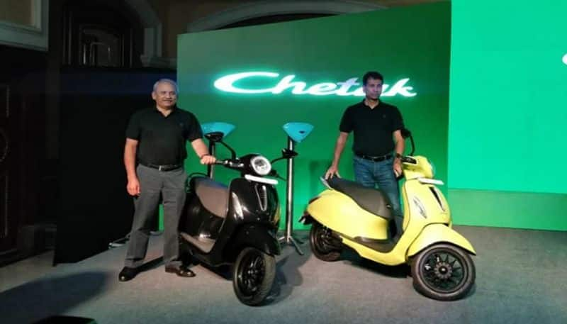 bajaj launches chetak electric scooter 2020 today