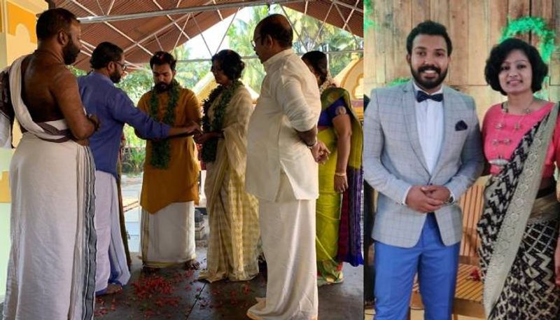 Facebook post of Kp Sudheera shares about a simple new gen marriage