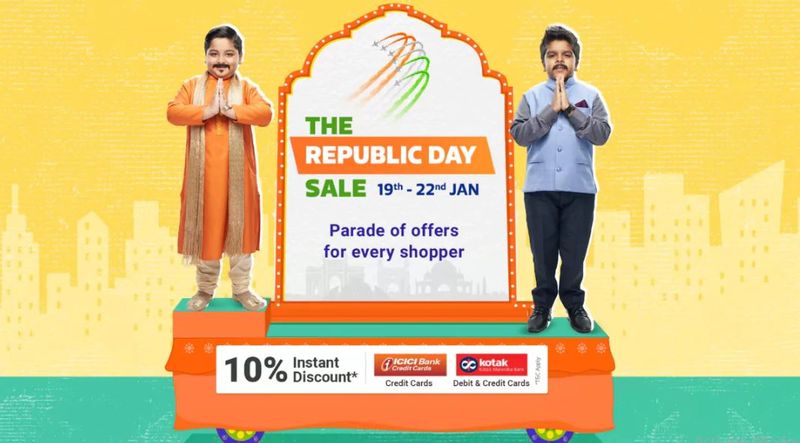 flipkart announces republic day sale offers discounts deals on smartphones and elctronics