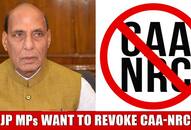 Did 88 BJP MPs Request Rajnath Singh To Revoke CAA-NRC?