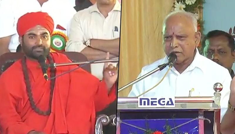 Panchamasali Mutt seer Vachanananda Swami apologies for lashing out at BSY