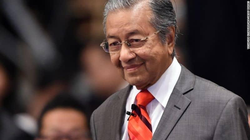 Malaysian prime minister  madder Muhammad resignation his prime minister posting