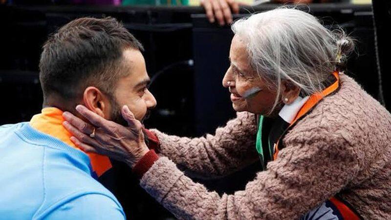 Team India super fan 87 year old charulata patel passed away