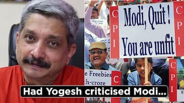 Just imagine if Yogesh Soman had been sent on forced leave by BJP for having criticised Modi