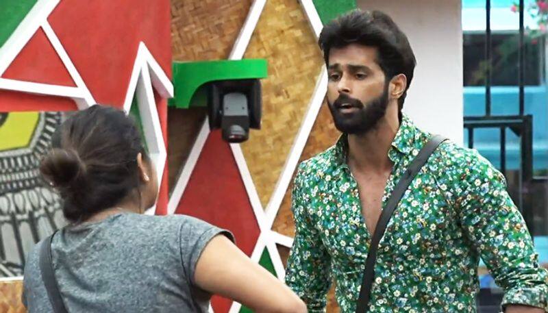 clash between aleena and sujo mathew in bigg boss 2