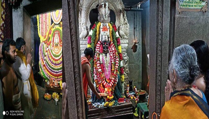 DK Shivakumar and His Mother Gowramma offers special pooja for KPCC President Post