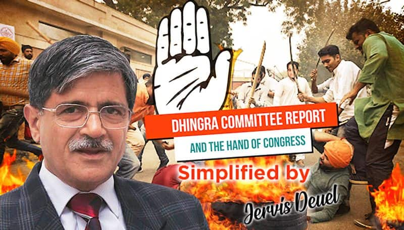 Congress hand in anti-Sikh riots cases as per Dhingra Committee report