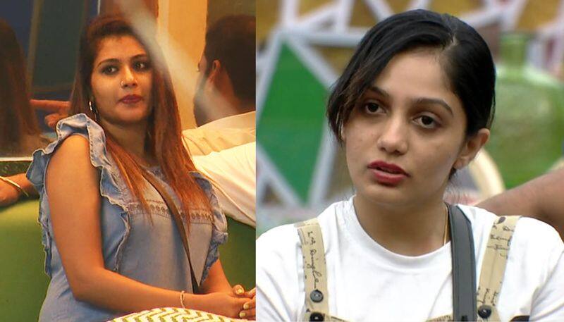 arya against aleena padikkal in bigg boss 2