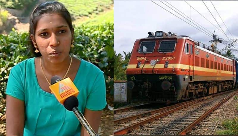 karthika turn to be the first women loco pilot from idukki