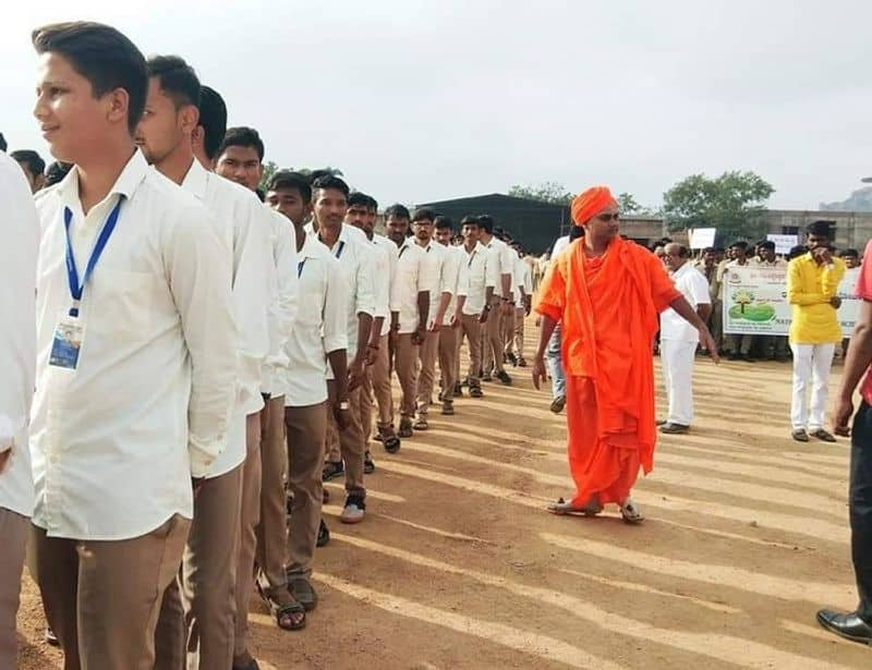 Social works of Koppala Gavi mutt Swamiji