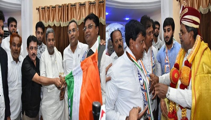 Chamrajpet JDS Leader Janab BK Altaf Khan and his Team Joins Congress