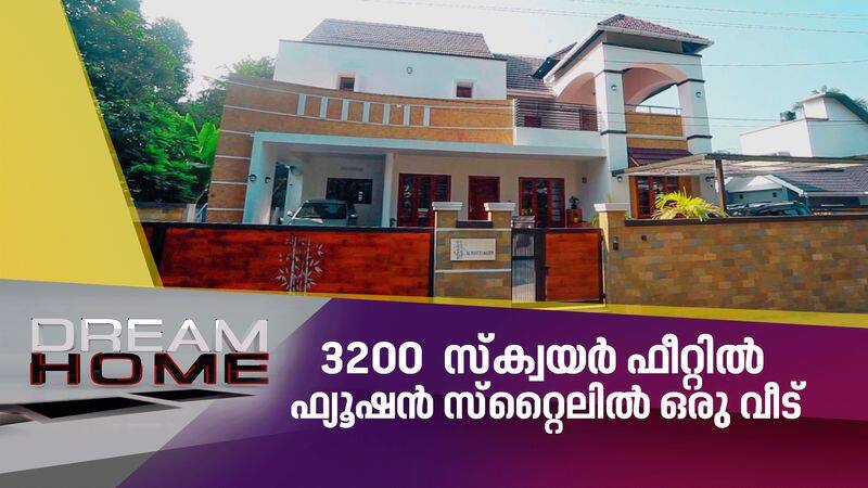 3200 sqft fushion house in aluva