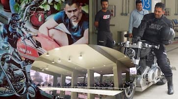 MS Dhoni garage is as big as a bungalow