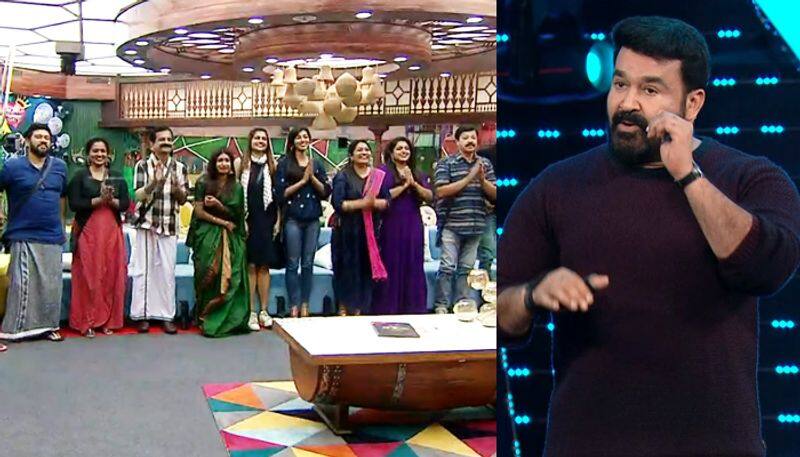 mohanlal announced names of those who are safe in elimination list in bigg boss 2