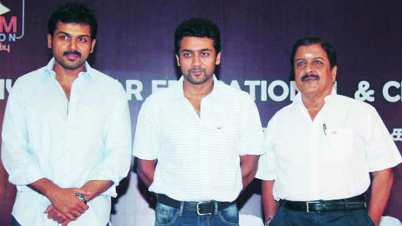 suriya father sivakumar interview about his son