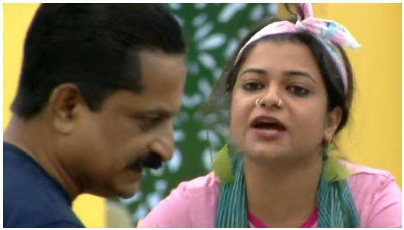 Rajith Kumar and Jesla in bigg boss