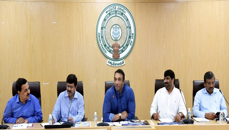 minister mekapati goutham reddy review meeting on skill development