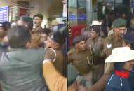 Cut off Assam controversy: Sharjeel Imam brought to Patna Airport, police manhandle media personnel