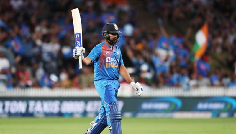 Ind vs NZ T20I Rohit Sharma 60 fires India to 163 for 3