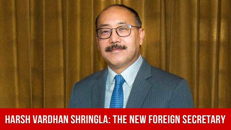 Harsh Vardhan Shringla, the new foreign secretary