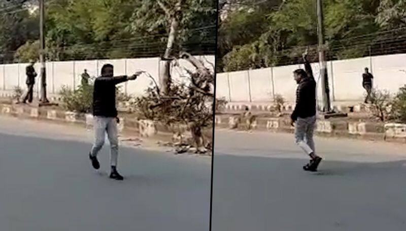 Man brandishes gun near Jamia area during anti-CAA protest; student injured